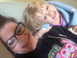 My niece Polly and I